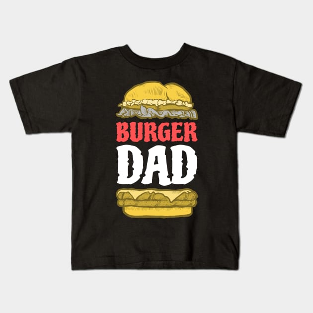 burger gifts for burger lovers Kids T-Shirt by madani04